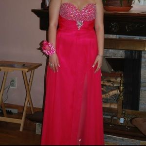 Hot Pink Gown